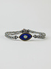 Patricia Arango Mini Evil Eye Bracelet Lapis