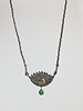Patricia Arango Diamond Eye Necklace Emerald