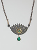 Patricia Arango Diamond Eye Necklace Emerald