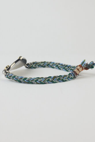 Patricia Arango Evil Eye Bracelet Emerald