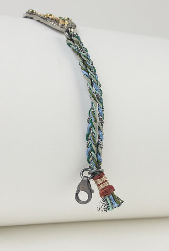 Patricia Arango Evil Eye Bracelet Emerald