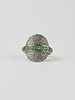 Patricia Arango Diamond  Ring Emerald