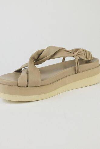 Coclico Drum Wedge Sandal Marmo