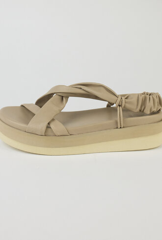 Coclico Drum Wedge Sandal Marmo