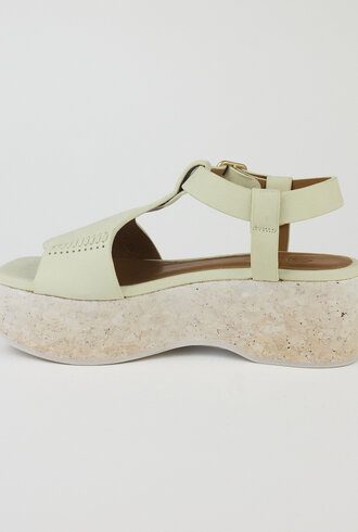 Coclico Eilish Wedge Sandal Mozzarella