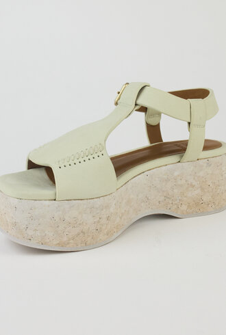 Coclico Eilish Wedge Sandal Mozzarella