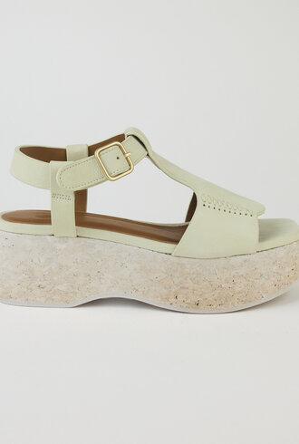 Coclico Eilish Wedge Sandal Mozzarella