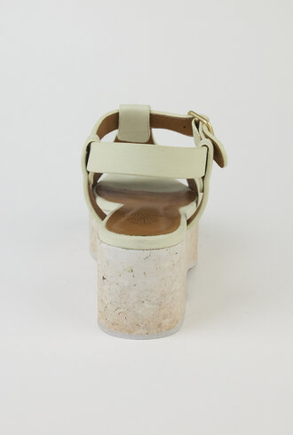 Coclico Eilish Wedge Sandal Mozzarella