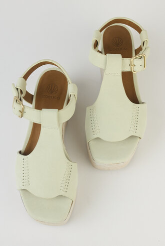Coclico Eilish Wedge Sandal Mozzarella
