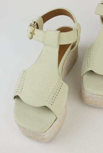 Coclico Eilish Wedge Sandal Mozzarella