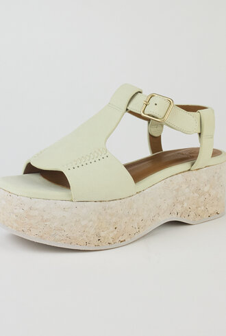 Coclico Eilish Wedge Sandal Mozzarella