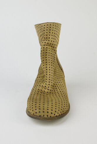 Shoto Perforated Boots Olive