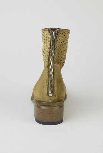 Shoto Perforated Boots Olive