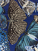 Inouitoosh Oblong Papillons Scarf Navy