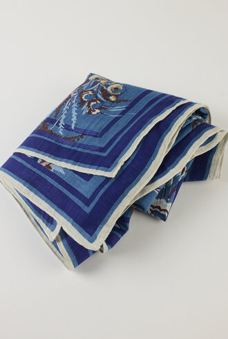 Inouitoosh Square Scarf Pagode Blue