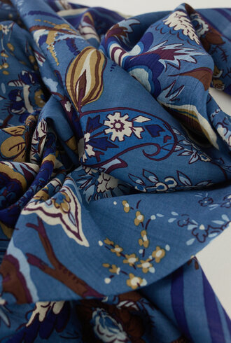 Inouitoosh Square Scarf Pagode Blue