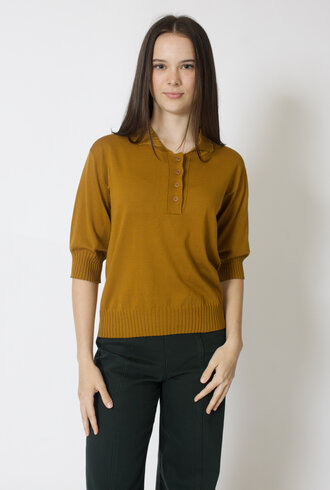 MJW. Pima Cotton Polo Toast