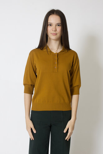 MJW. Pima Cotton Polo Toast