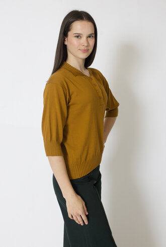MJW. Pima Cotton Polo Toast