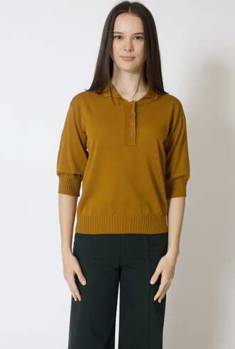 MJW. Pima Cotton Polo Toast