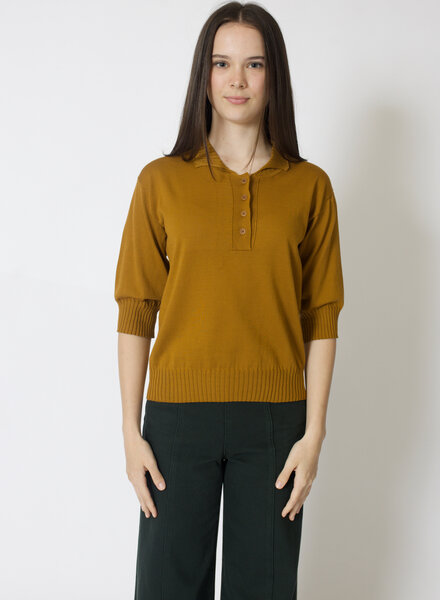 MJW. Pima Cotton Polo Toast