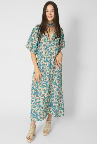 The Great The Fairground Dress Blue