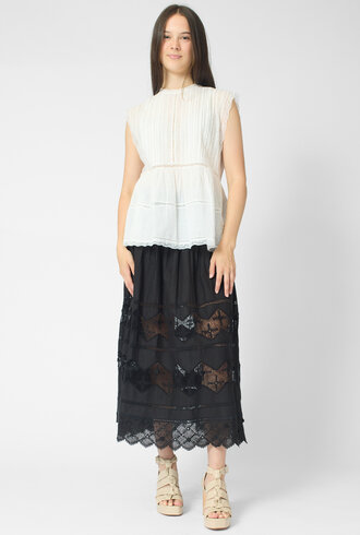 The Great The Sonnet Top True White