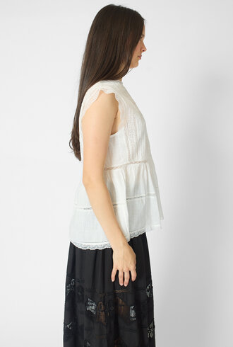 The Great The Sonnet Top True White