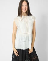 The Great The Sonnet Top True White