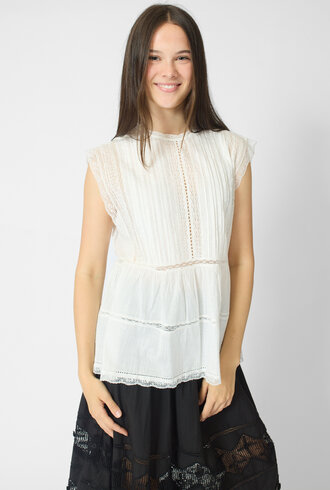 The Great The Sonnet Top True White