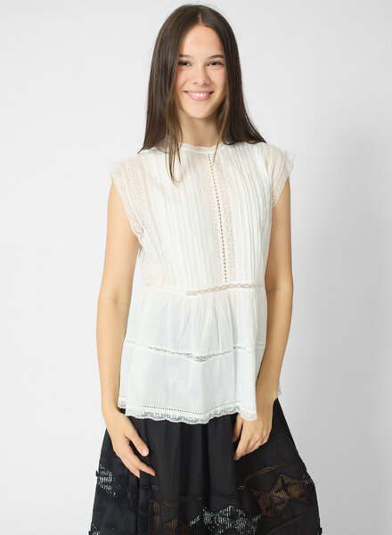 The Great The Sonnet Top True White