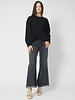 The Great The Slouchy Corset Sweatshirt Black