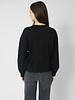 The Great The Slouchy Corset Sweatshirt Black