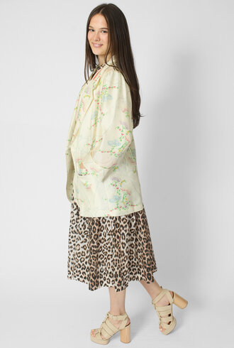 La Prestic Ouiston Elichou Blazer Broderie Ecru
