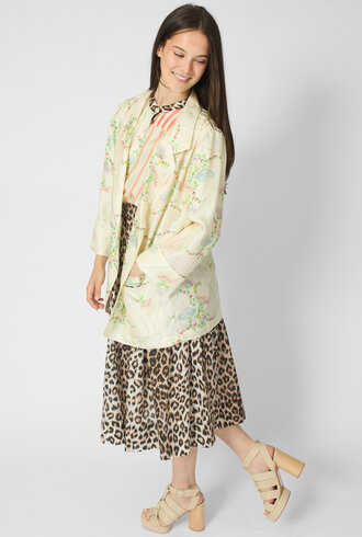 La Prestic Ouiston Elichou Blazer Broderie Ecru