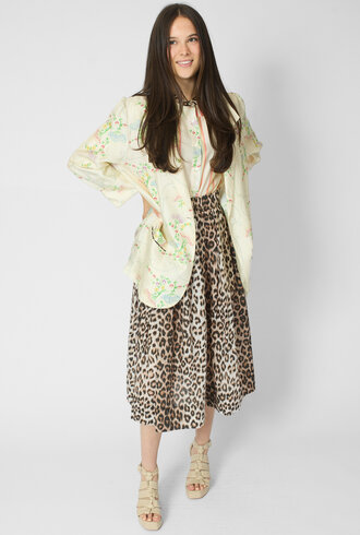 La Prestic Ouiston Elichou Blazer Broderie Ecru