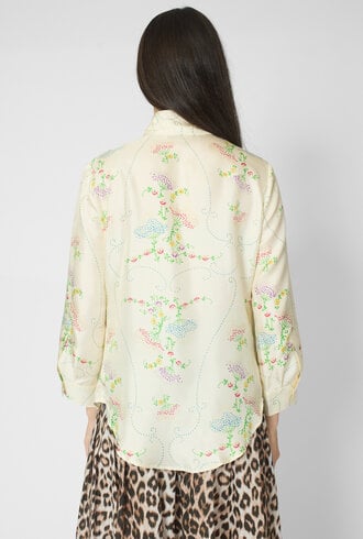 La Prestic Ouiston Emmanuelle Blouse Broderie Ecru