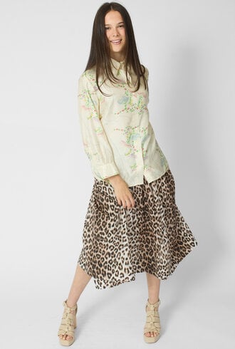 La Prestic Ouiston Emmanuelle Blouse Broderie Ecru