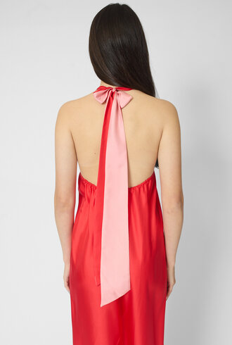 La Prestic Ouiston Marbella Dress Rouge