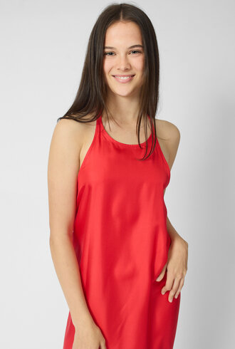 La Prestic Ouiston Marbella Dress Rouge