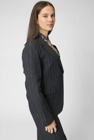 Diega Varizo Blazer Noir Ecru