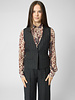 Diega Gapio Vest Noir/Ecru