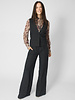 Diega Gapio Vest Noir/Ecru