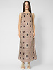 Diega Ruca Dress Ecru /Camel