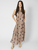 Diega Ruca Dress Ecru /Camel