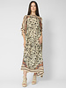 Diega Rafeo Dress Noir/Ecru