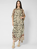 Diega Rafeo Dress Noir/Ecru