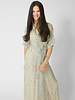 Alysi Freckled Printed Shirt Dress Pistachio