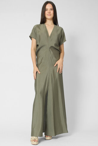 Alysi Liquid Touch Long Dress Lavagna