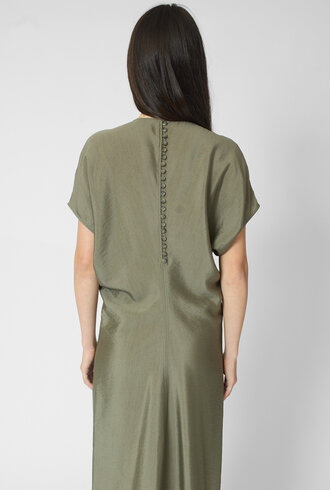 Alysi Liquid Touch Long Dress Lavagna